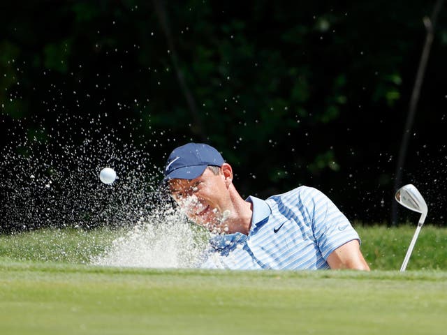 McIlroy is just three shots off the lead