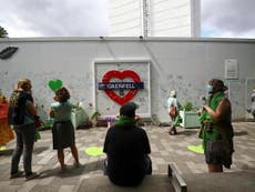 Boris Johnson and Keir Starmer pay tribute to Grenfell victims