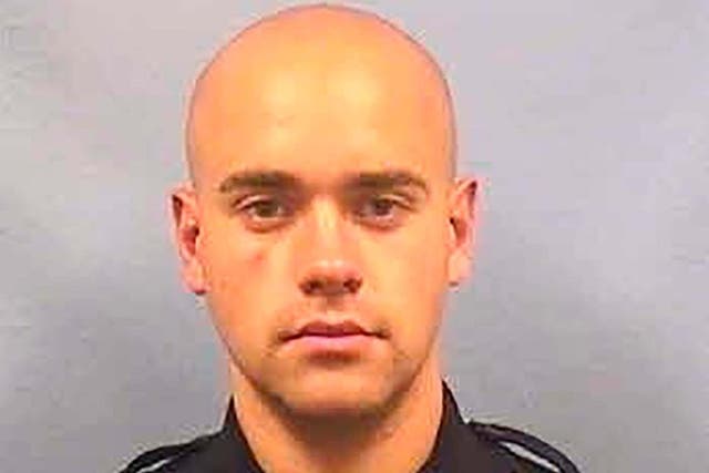 Officer Garrett Rolfe, who was fired from the Atlanta police force following the fatal shooting of Rayshard Brooks