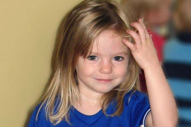 File photo of Madeleine McCann, who went missing from her family's holiday apartment in Portugal in May 2007.