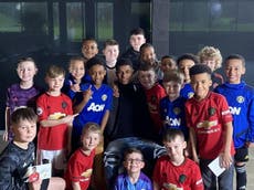 Rashford says fighting child poverty is his new Champions League dream