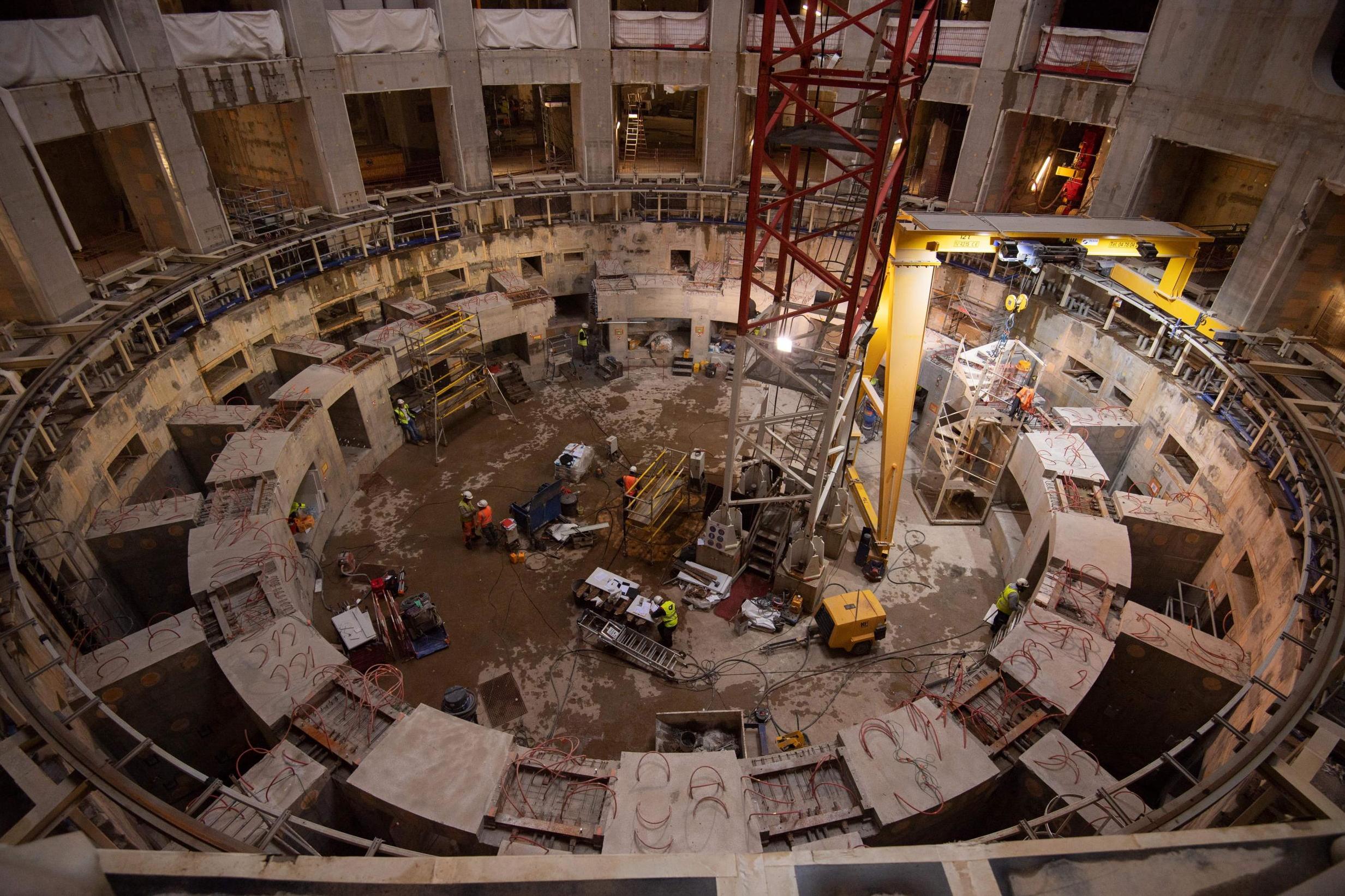 Still half-finished, Iter’s ‘First Plasma’ – the first small star created inside the reactor – is scheduled for 2025