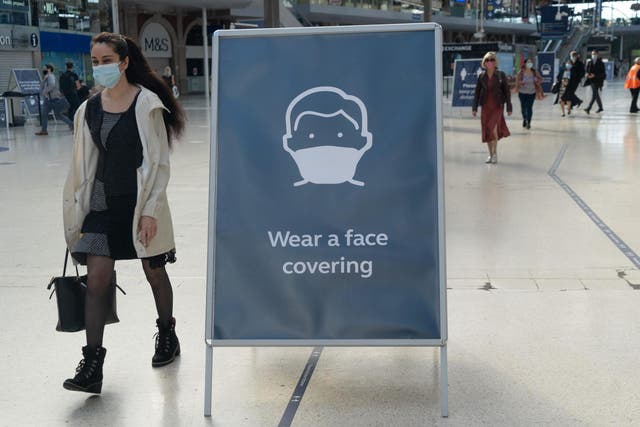 It is now mandatory for all people travelling on public transport to wear a face covering