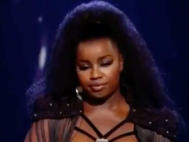 Misha B on The X Factor in 2011