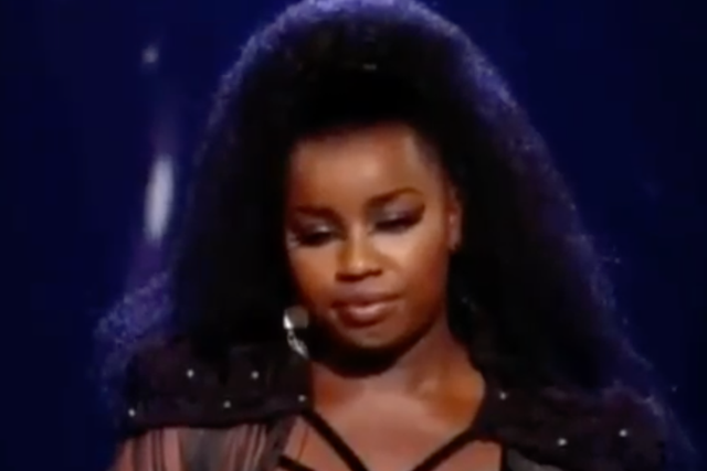 Misha B on The X Factor in 2011
