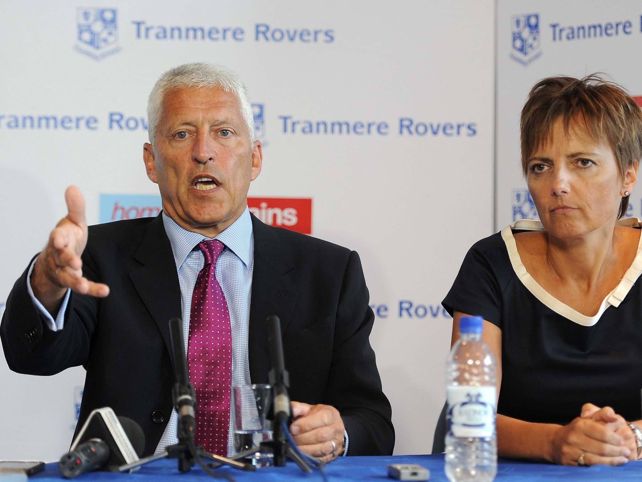 Mark Palios has vented his fury at Tranmere's relegation from League One