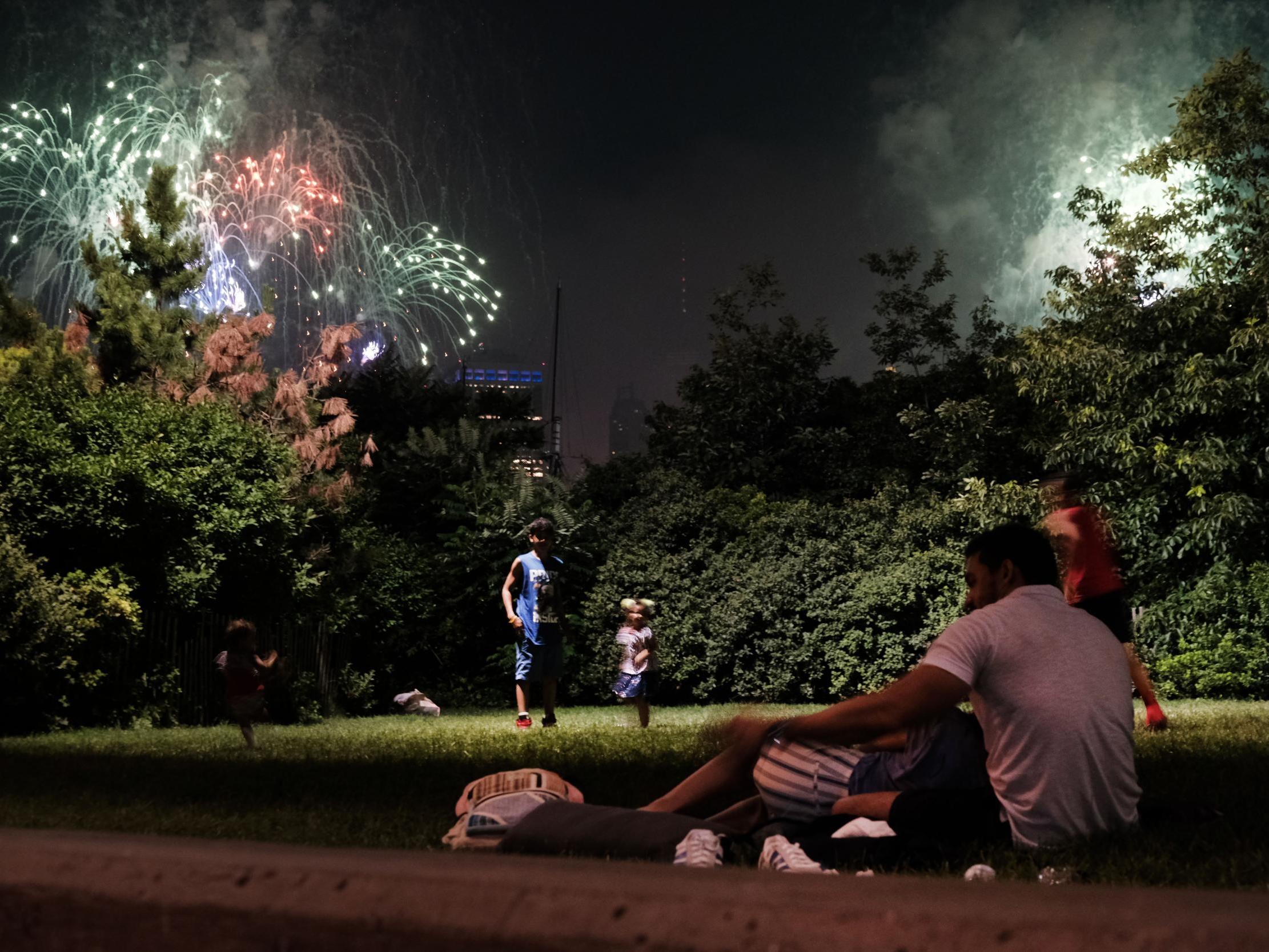 Amid the backdrop of ‘gunshots or fireworks season’ there was a very well coordinated celebration