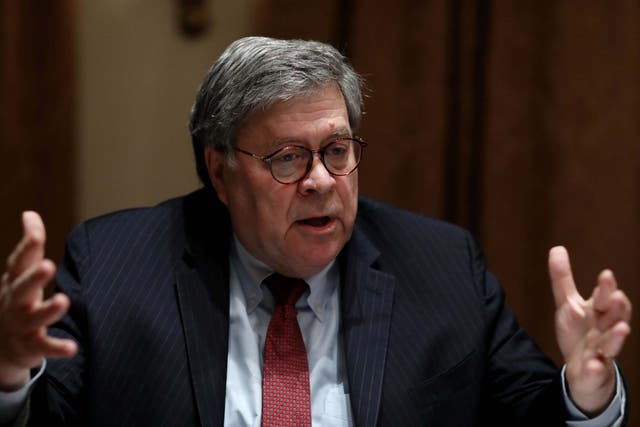 William Barr's justice department will commence federal executions next month