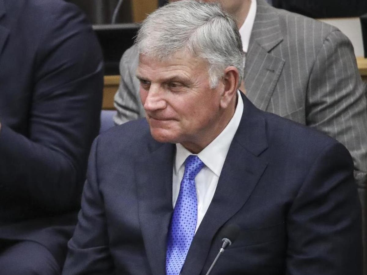 Franklin Graham claims he’s not homophobic despite asking hospital