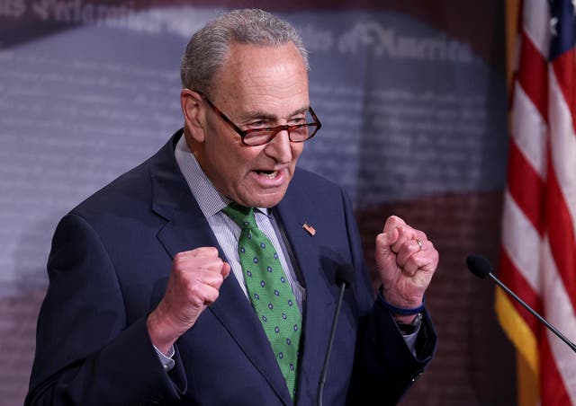 Senate Minority Leader Chuck Schumer's hand-picked slate of Senate Democratic challengers has fared well in their primaries.