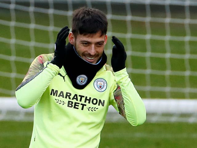 David Silva will stay with Manchester City until the end of the season