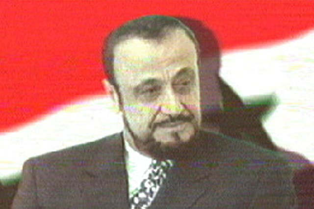 Rifaat al-Assad, the exiled uncle of Syrian president Bashar al-Assad