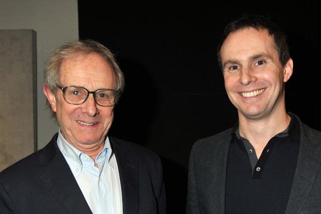 Ken and Jim Loach at the London Gala screening of ‘Oranges and Sunshine’ in 2011