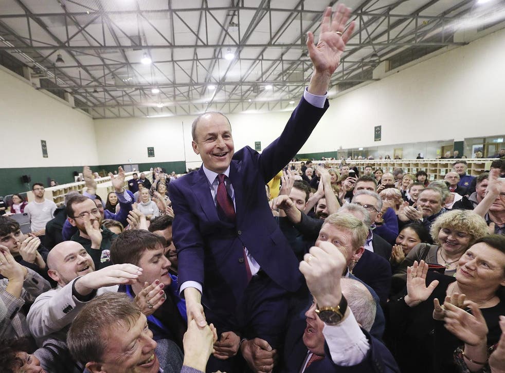 Micheal Martin's Fianna Fail party won 38 of 160 seats in Ireland's February general election