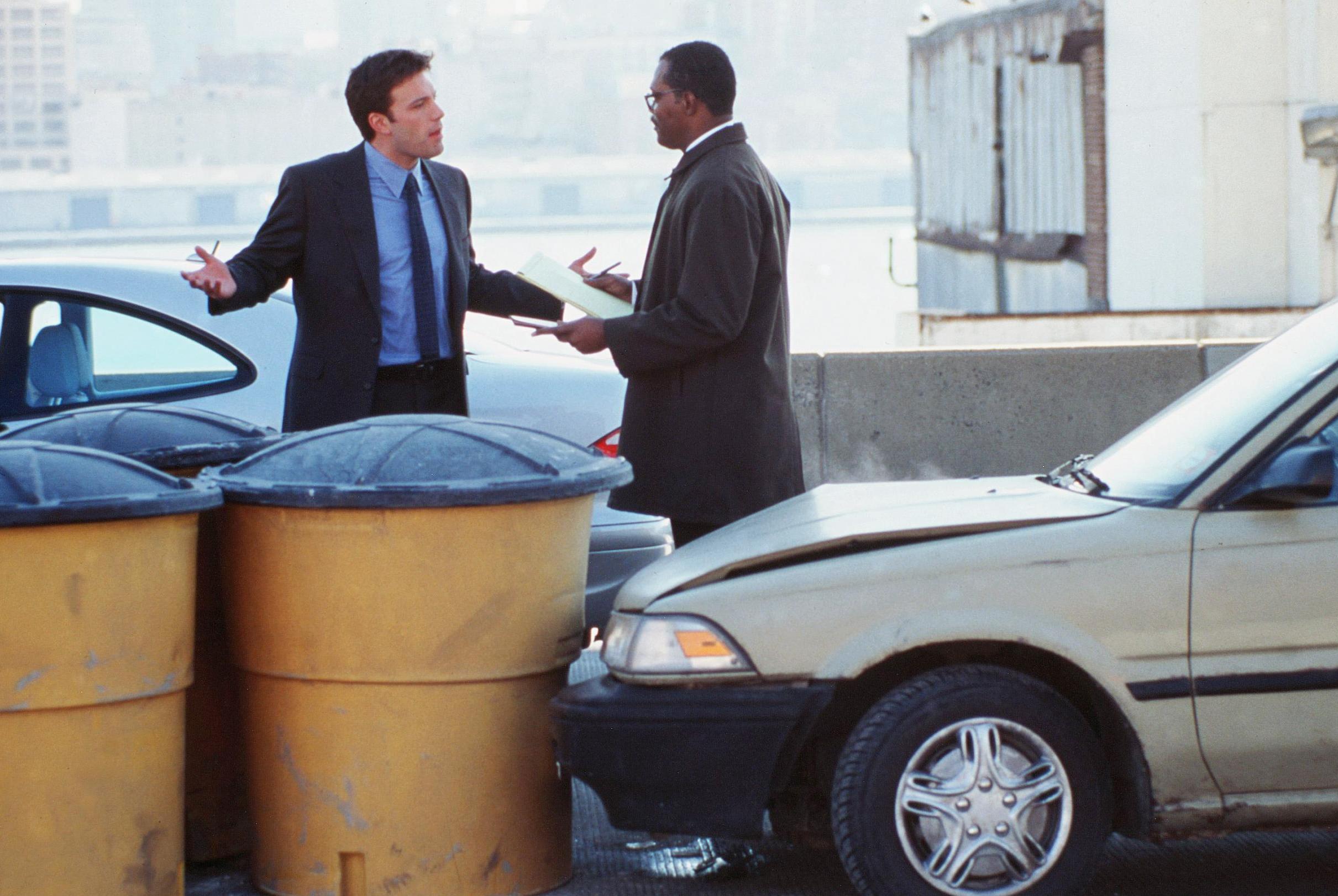 Ben Affleck and Samuel L Jackson in ‘Changing Lanes’ (2002)