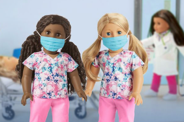 American Girl Doll launches scrubs outfit to honour healthcare workers (American Girl Doll)