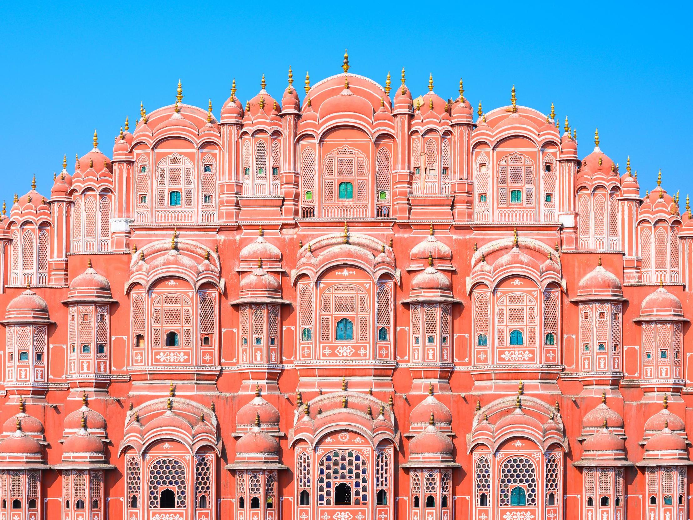 Hawa Mahal or Palace of the Winds in Jaipur, India