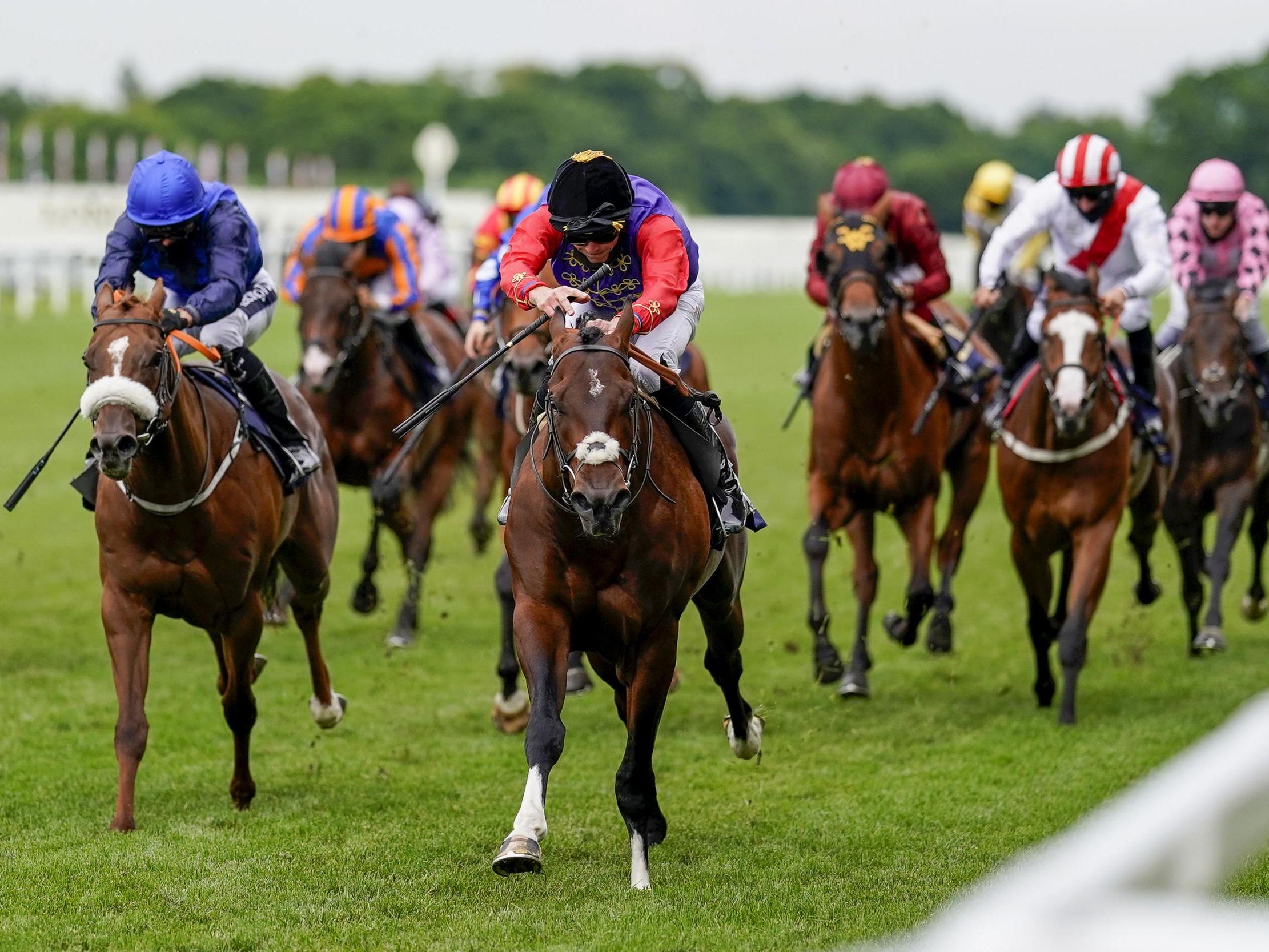 James Doyle rides Tactical to win the Windsor Castle Stakes