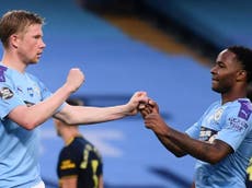 Garcia scare overshadows reassuring return to normality at Man City