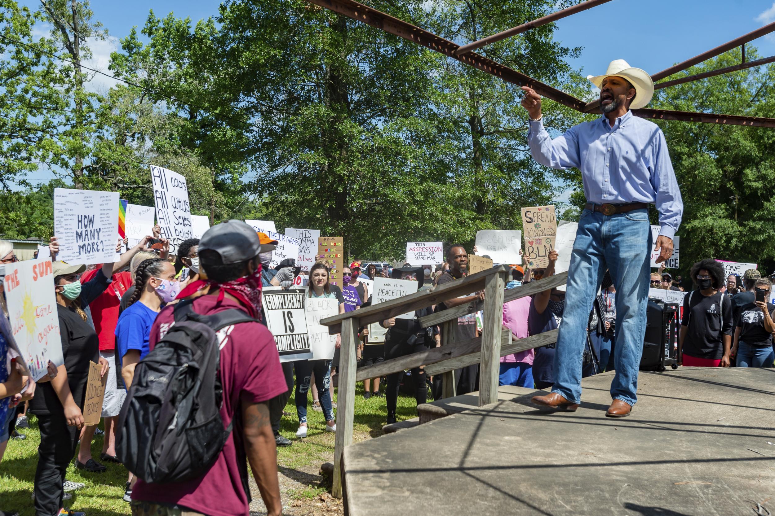 What happened when Black Lives Matter came to a notorious KKK town