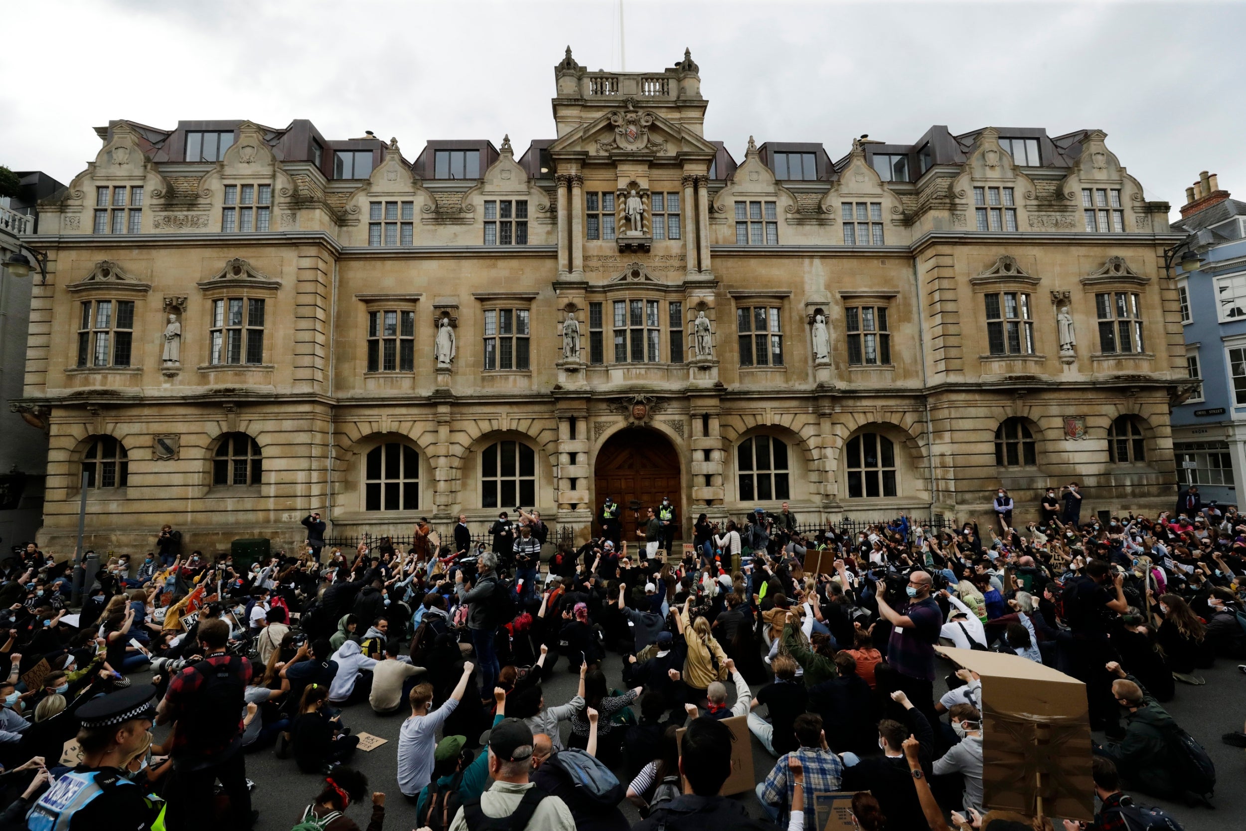 The Cecil Rhodes statue at Oriel College is to be taken down following anti-racist protests