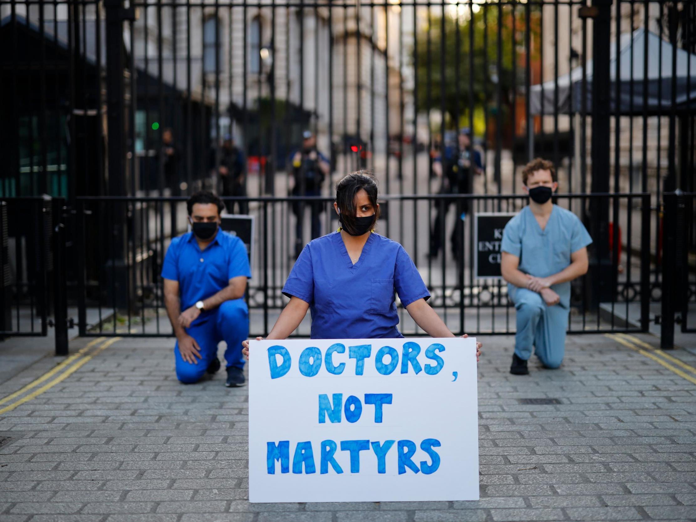 Ninety-seven per cent of medical staff and two-thirds of the nurses who have died from Covid-19 are from BAME backgrounds