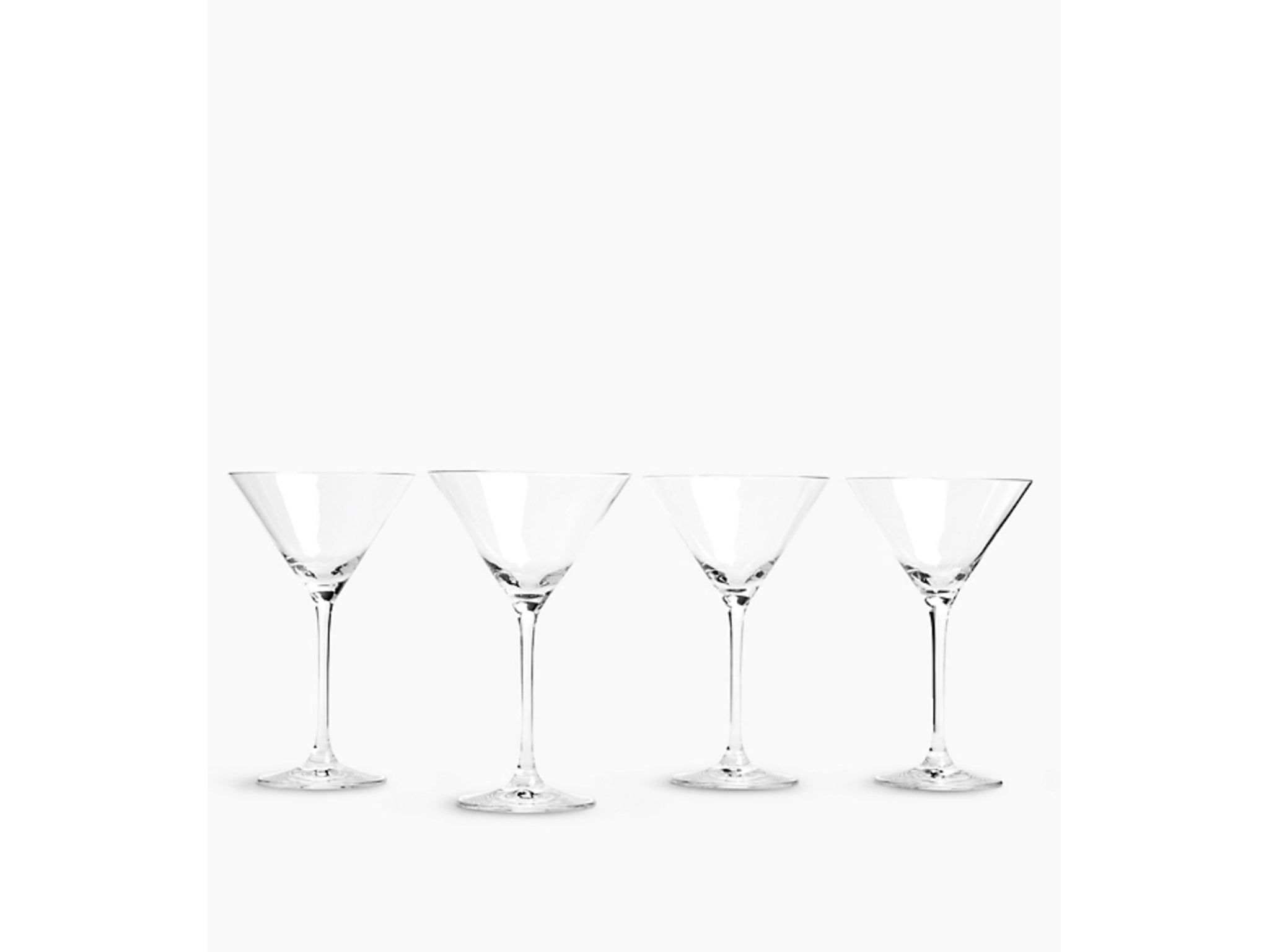This inexpensive set of four glasses is perfect for entertaining guests (M&amp;S)