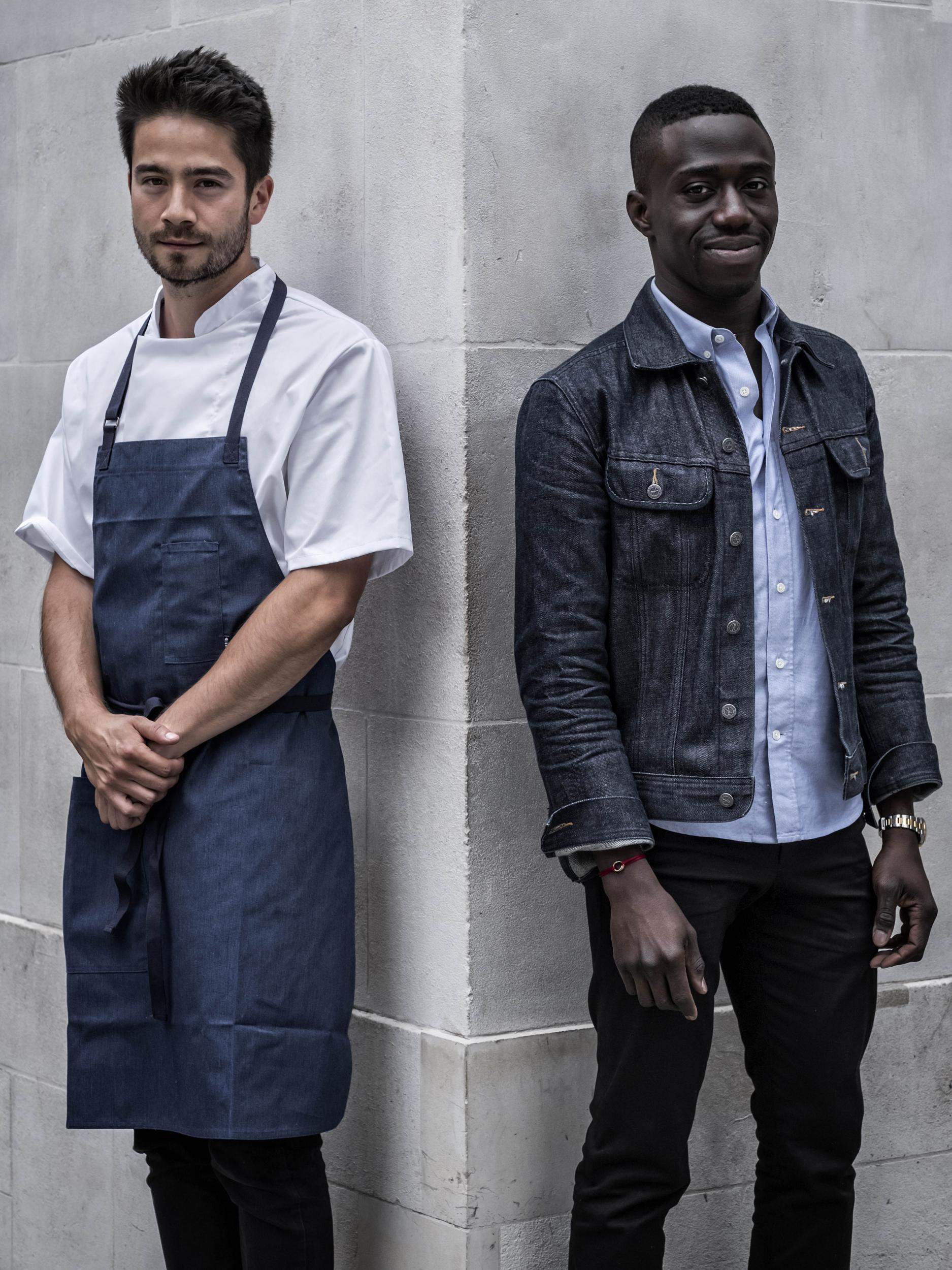 Jeremy Chan and Iré Hassan-Odukale are co-founders of the Michelin-starred restaurant Ikoyi (PA Jorgensen)