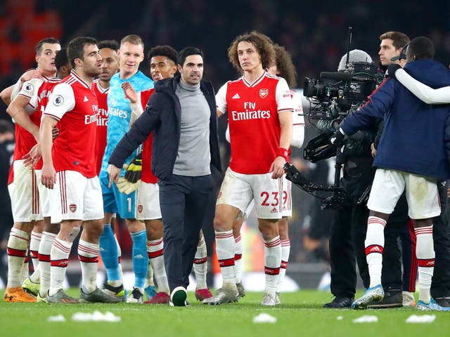 Mikel Arteta admits David Luiz could leave Arsenal this month