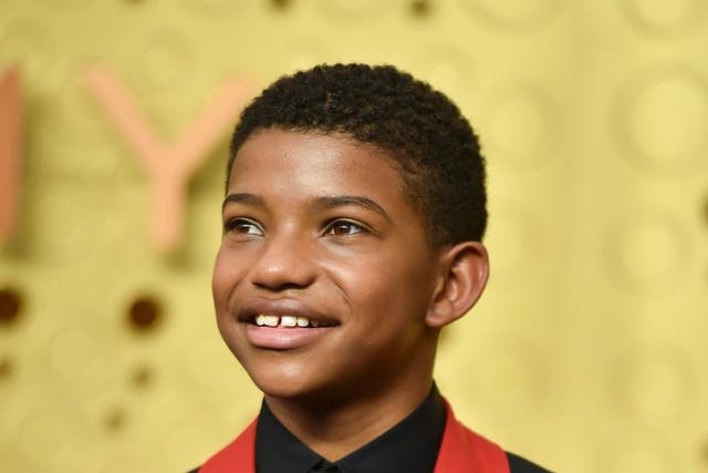 Lonnie Chavis at the Emmy Awards in 2019