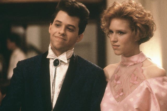 Jon Cryer and Molly Ringwald in 'Pretty in Pink'