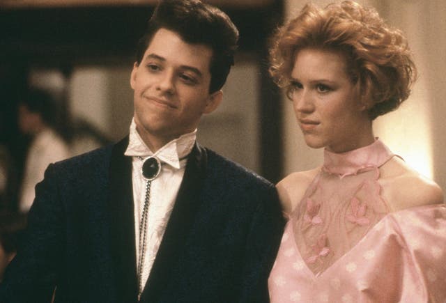 Jon Cryer and Molly Ringwald in 'Pretty in Pink'