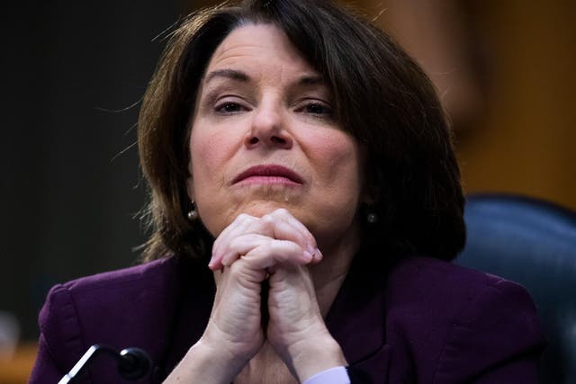 Klobuchar says she believes it's the right time for a non-white woman to be put on Biden's Democratic ticket