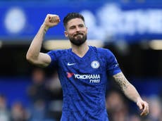 Chelsea’s Giroud on returning to a Premier League not like before