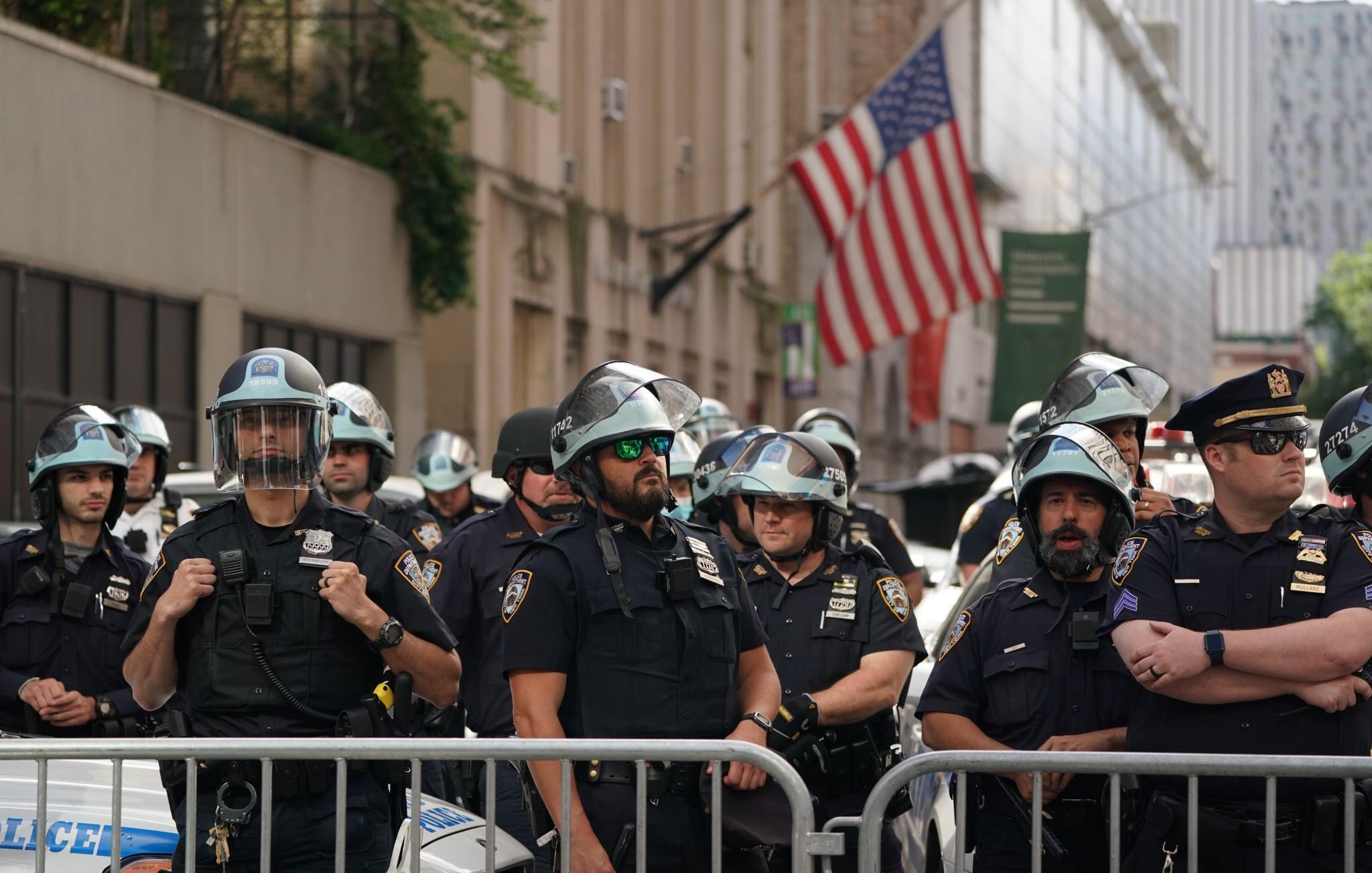 NYPD cop suspended after video emerges of him using 'disturbing' chokehold on black man