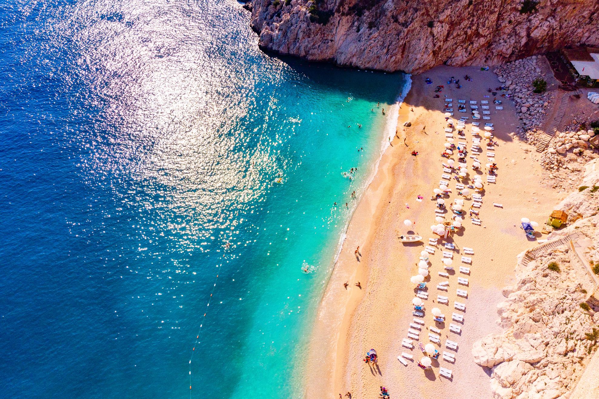 Kaputaş Beach near Kaş, Turkey