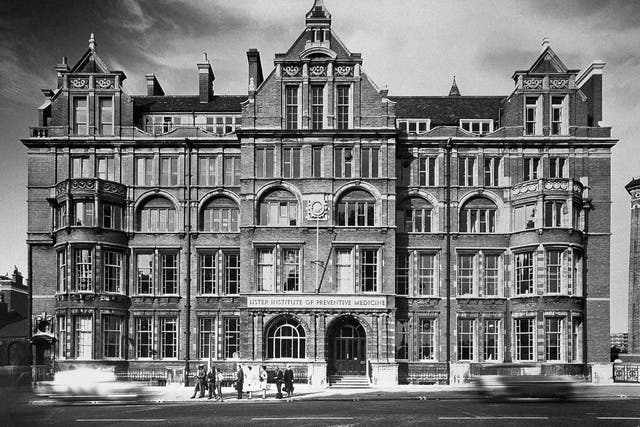 The collection first opened in London in 1920 at the Lister Institute of Preventive Medicine