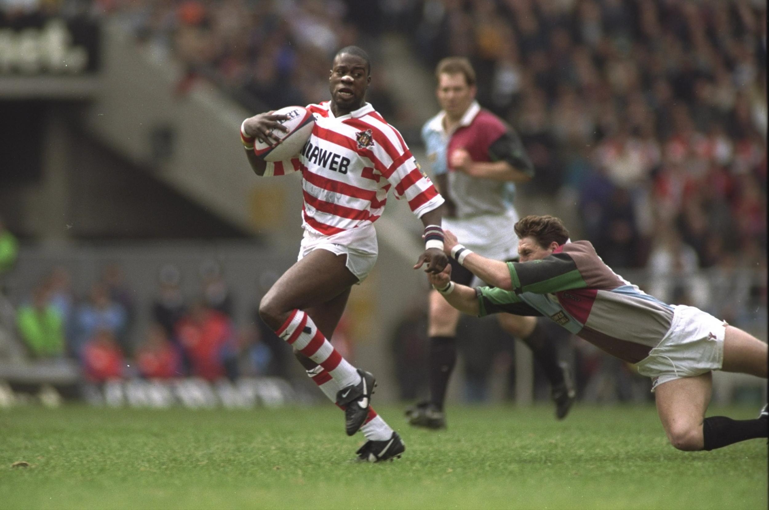 Martin Offiah was subjected to the song unknowingly in the late-1980s