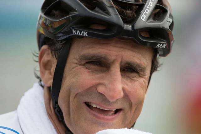 Alex Zanardi has been taken to hospital after a serious accident in Italy