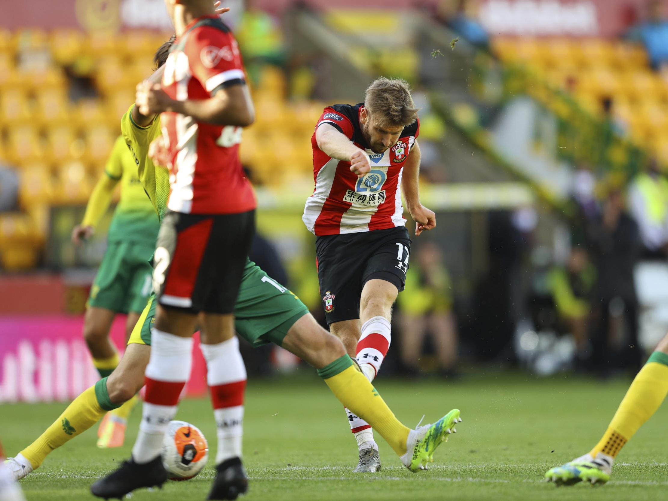 Stuart Armstrong scores Southampton’s second