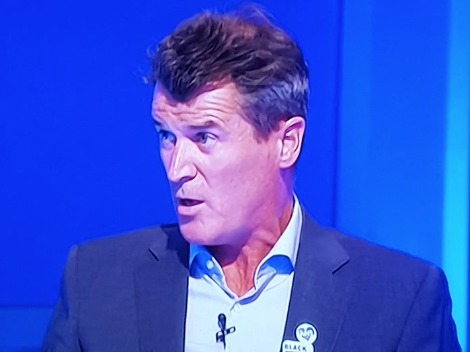 Roy Keane was furious at half-time