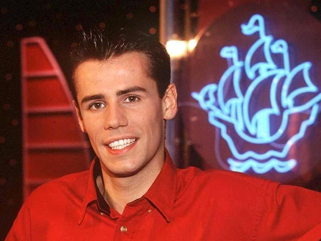 Richard Bacon on 'Blue Peter' in 1997
