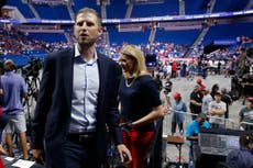 Eric Trump refers to racial justice protesters as 'animals' at rally