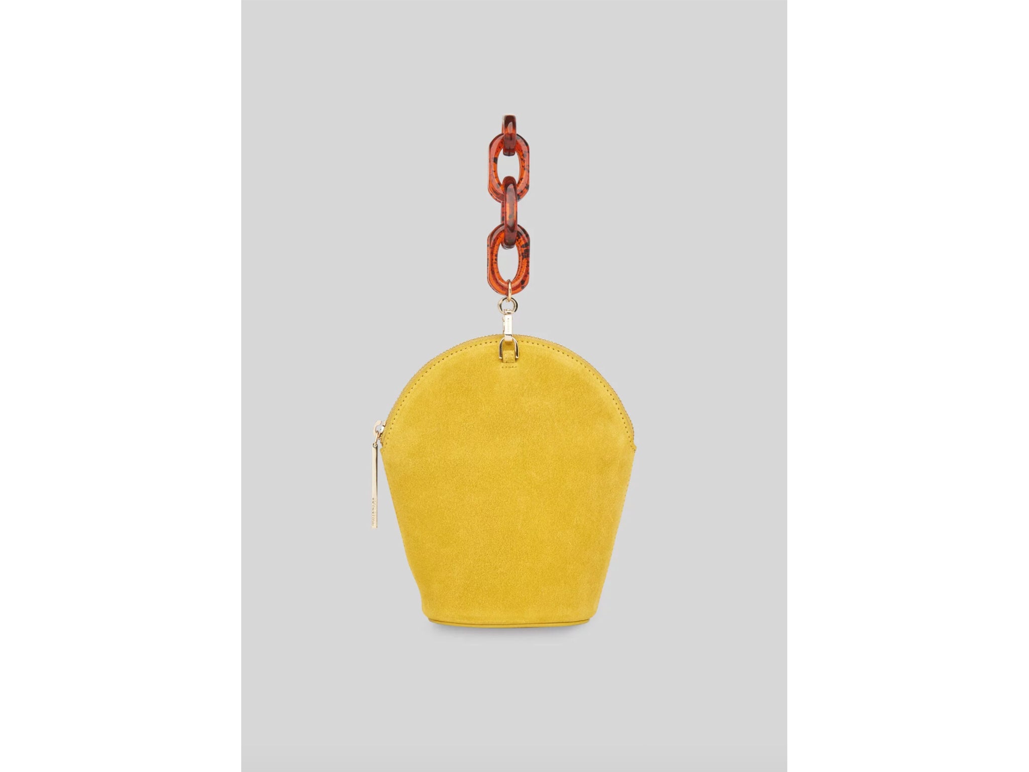 Bring the sunshine into your wardrobe with this resin handle bag