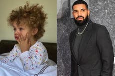 Drake shares new photo of his son on Father's Day