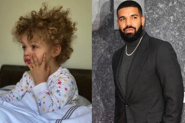 Drake shares new photo of his son for Father's Day (Instagram/Getty)