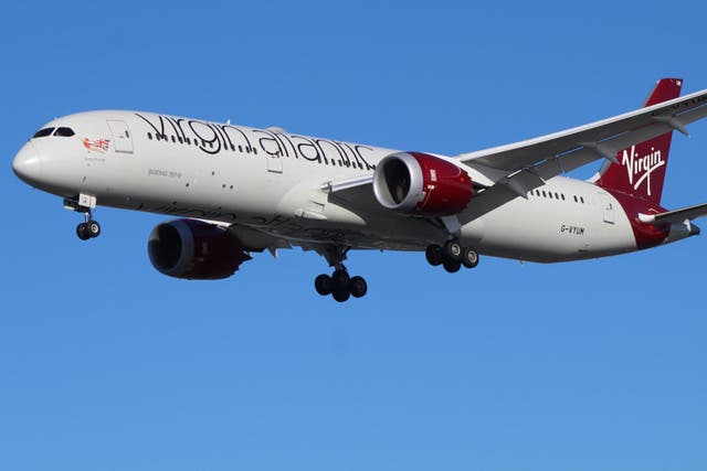 Virgin Atlantic kept afloat by rescue package
