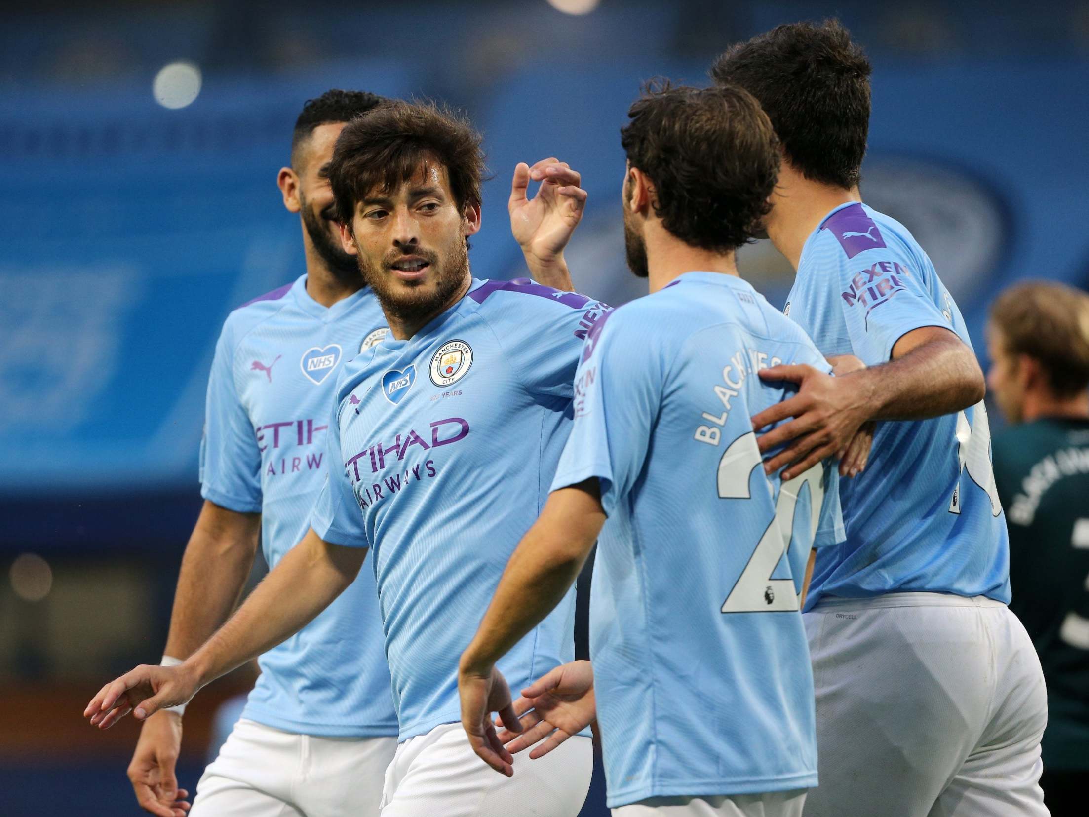 David Silva got on the scoresheet