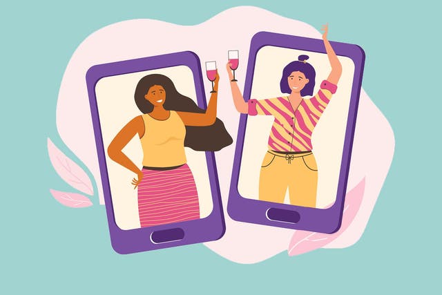 While you might not be able to meet up, you can still have a hen-do to remember thanks to platforms like zoom, Smule and  Paperless Post