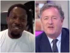 Dizzee Rascal clashes with Piers Morgan on Good Morning Britain